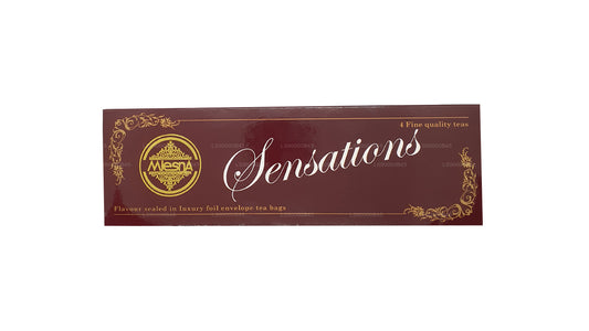 Mlesna Sensations, 4 Geschmacksrichtungen, sortierte Luxusfolien-Teebeutel (80 g)