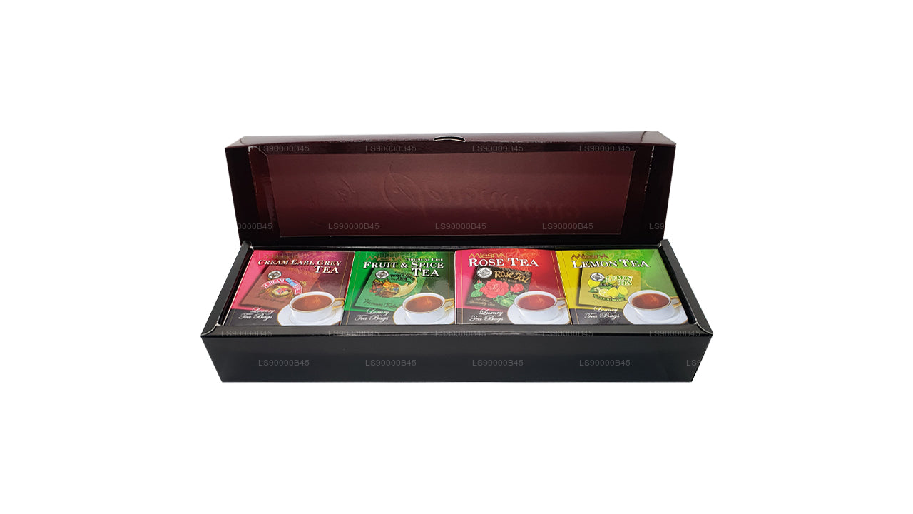 Mlesna Sensations, 4 Geschmacksrichtungen, sortierte Luxusfolien-Teebeutel (80 g)