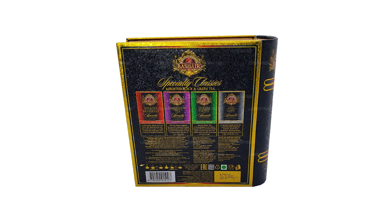 Basilur Teebuch „Specialty Classic Dose“ (60 g)