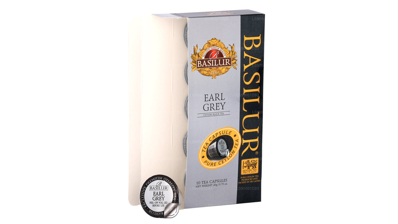 Basilur Teekapsel „Earl Grey“ (20g) im Karton
