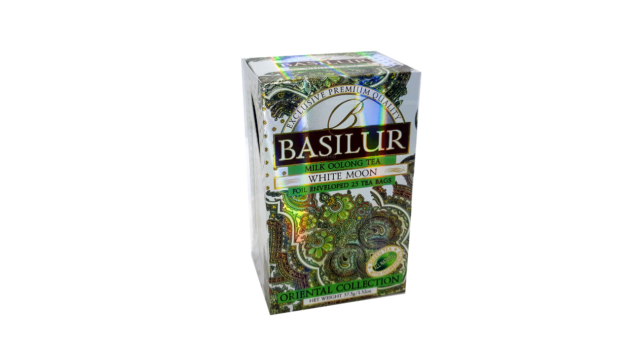 Basilur Milk Oolong Tee White Moon (37,5 g) 25 Teebeutel