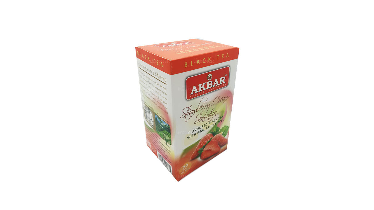 Akbar Strawberry Cream Sensation (40 g) 20 Teebeutel