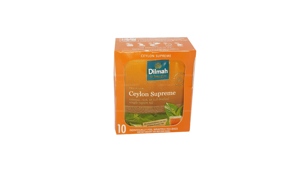 Dilmah Ceylon Supreme 10 Teebeutel (20 g)