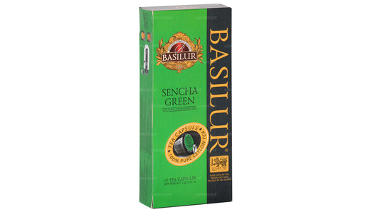 Basilur-Teekapsel-Sencha-Grün-15g-Box-Karton