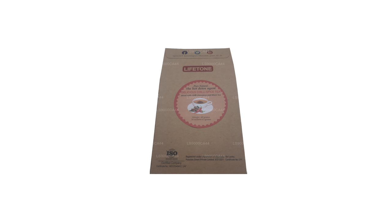 Lifetone Chili-Tee (Rot) (40 g) 20 Teebeutel
