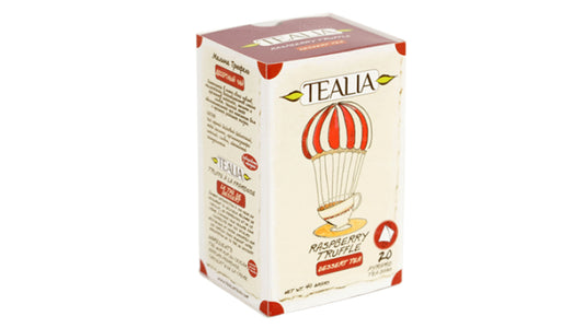 Tealia Himbeertrüffel - Pyramidenteebeutel (40g)