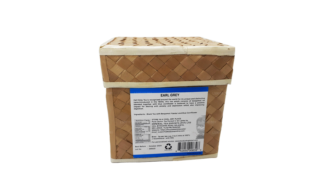 J&amp;U Earl Grey Pure Ceylon Black aromatisierter loser Tee (100 g)