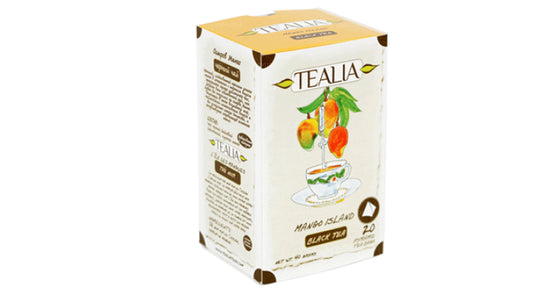 Tealia Mango Island (40 g) 20 Pyramiden-Teebeutel
