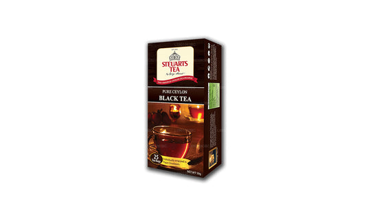 George Steuart reiner Ceylon-Schwarztee (50 g), 25 Teebeutel