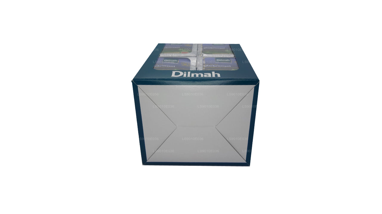 Dilmah Tee mit schwarzem Johannisbeergeschmack (20 g), 10 einzeln in Folie verpackte Beutel (12er-Pack)