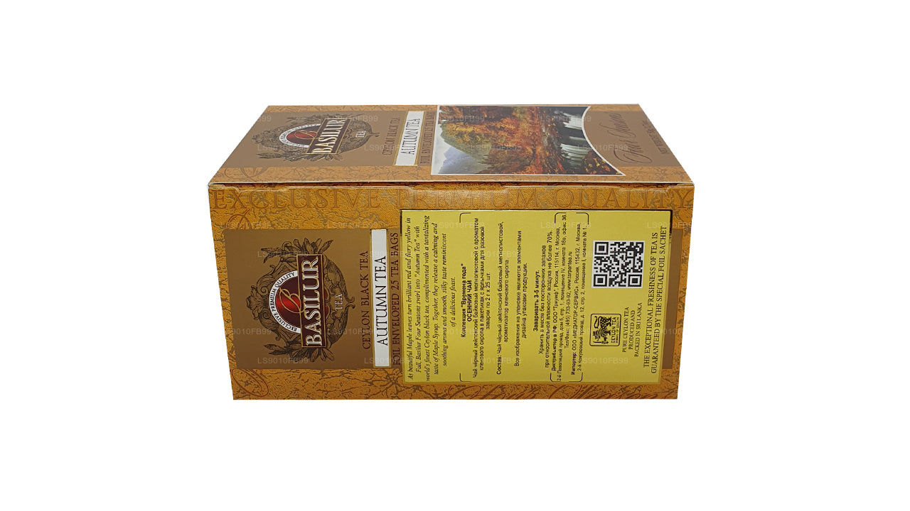 Basilur Autumn Maple Schwarztee (40 g) 20 Teebeutel