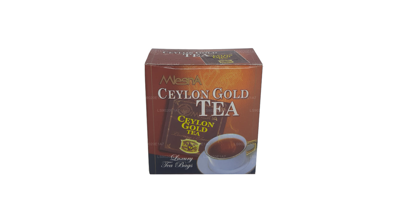 Mlesna Ceylon Gold Tea (20 g), 10 luxuriöse Teebeutel