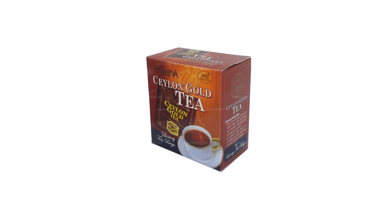 Mlesna Ceylon Gold Tea (20 g), 10 luxuriöse Teebeutel