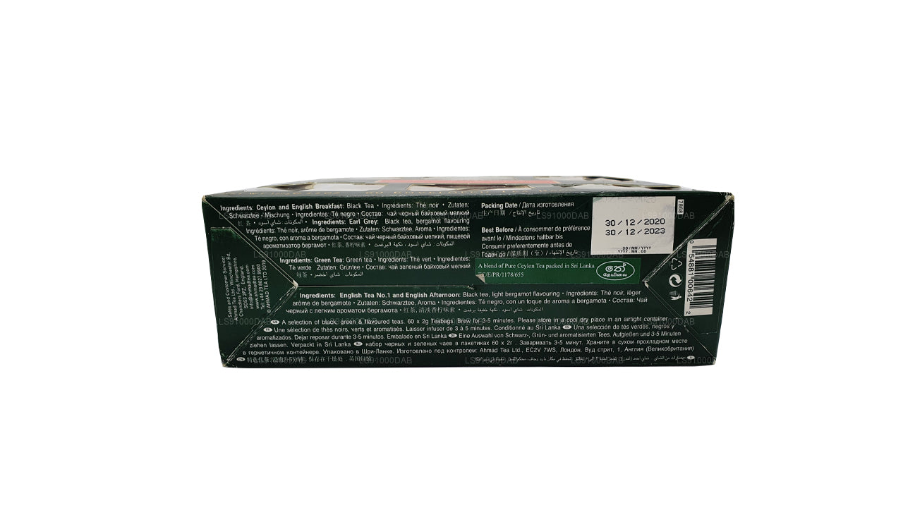 Ahmad Classic Six Tea Collection (6x10tb) 60 Papier TB (120g)