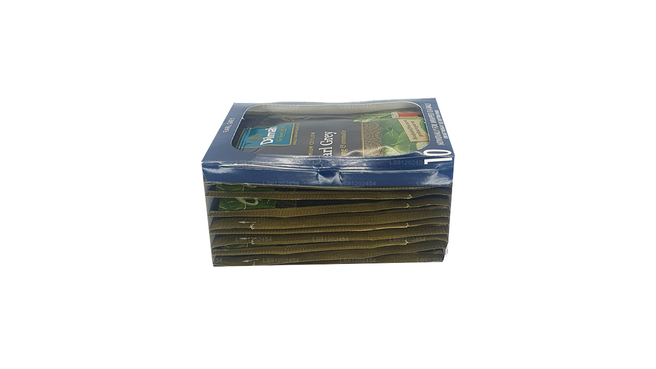 Dilmah Earl Grey Tea (20 g), 10 einzeln verpackte Teebeutel