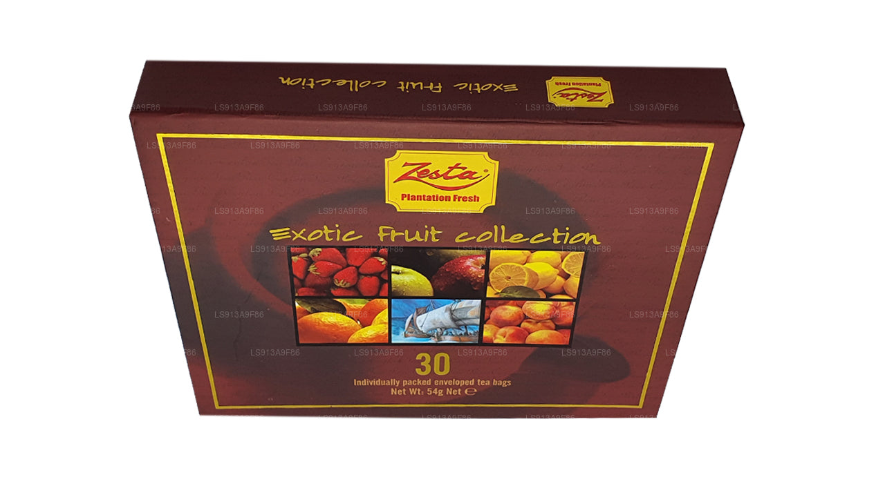 Zesta Exotic Fruit Collection, 30 einzeln verpackte Teebeutel, 54 g