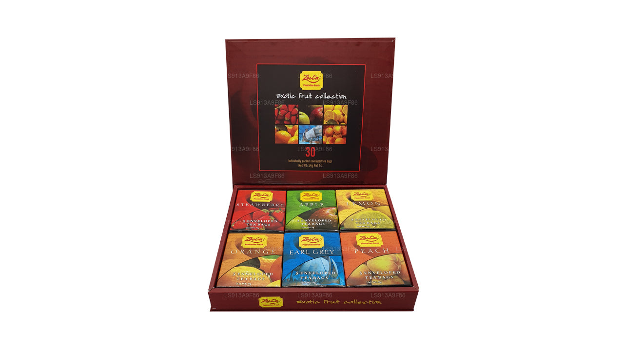 Zesta Exotic Fruit Collection, 30 einzeln verpackte Teebeutel, 54 g
