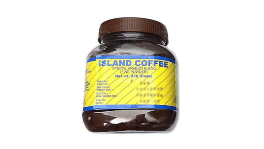 Island Coffee Arabica-Pulver Flasche (250g)